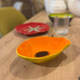 Bol papaya cerámica 18x12,5x5,3 cm